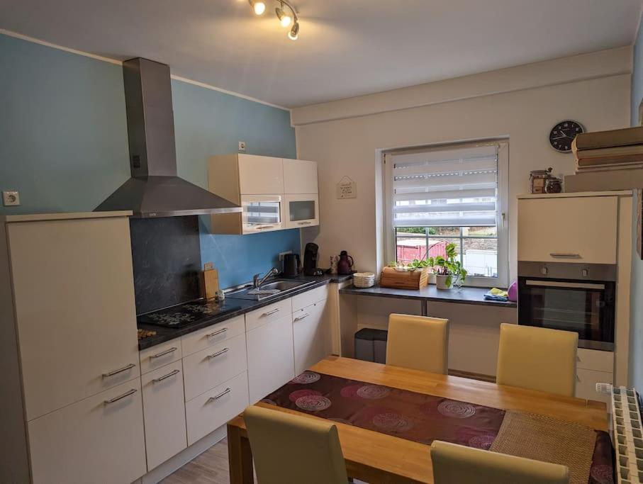 Ferienwohnung Philippi - Moselblick Mit Grosser Dachterrasse, 75 Qm, Hunde Willkommen Mehring  Extérieur photo